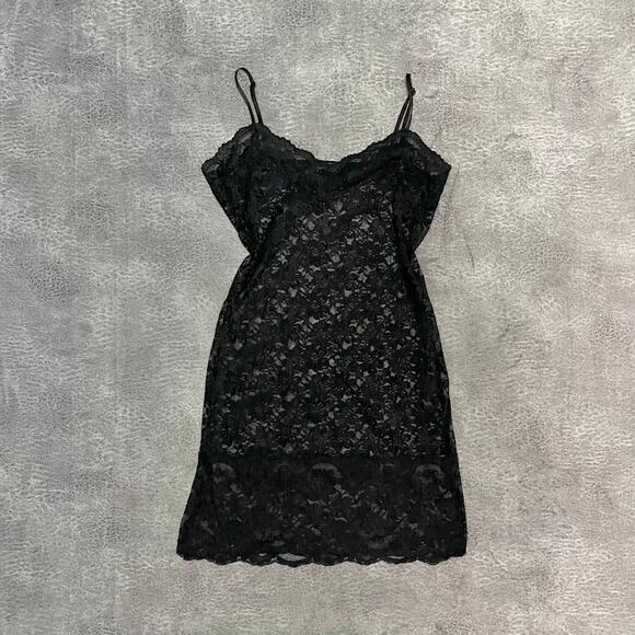 Wet Seal 2000's Lace Mini Dress - Picture 1 of 6